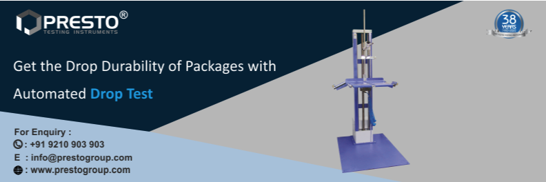 Get the Drop Durability of Packages with Automated Drop Test